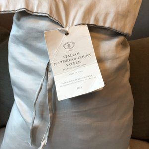 Restoration Hardware Italian 300-Thread-Count Sateen – King Box Spring Cover